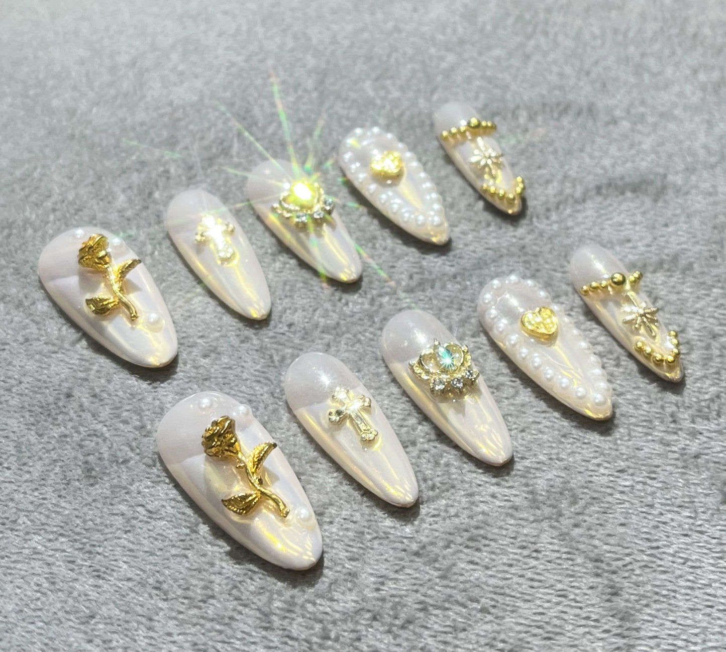 Countess-high quality handmade press on nails